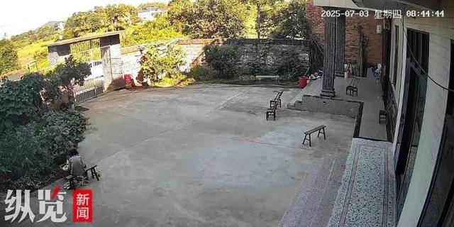 监控拍下老人离世前后让人泪目，外孙发声：说走就走了，一句话都没有留