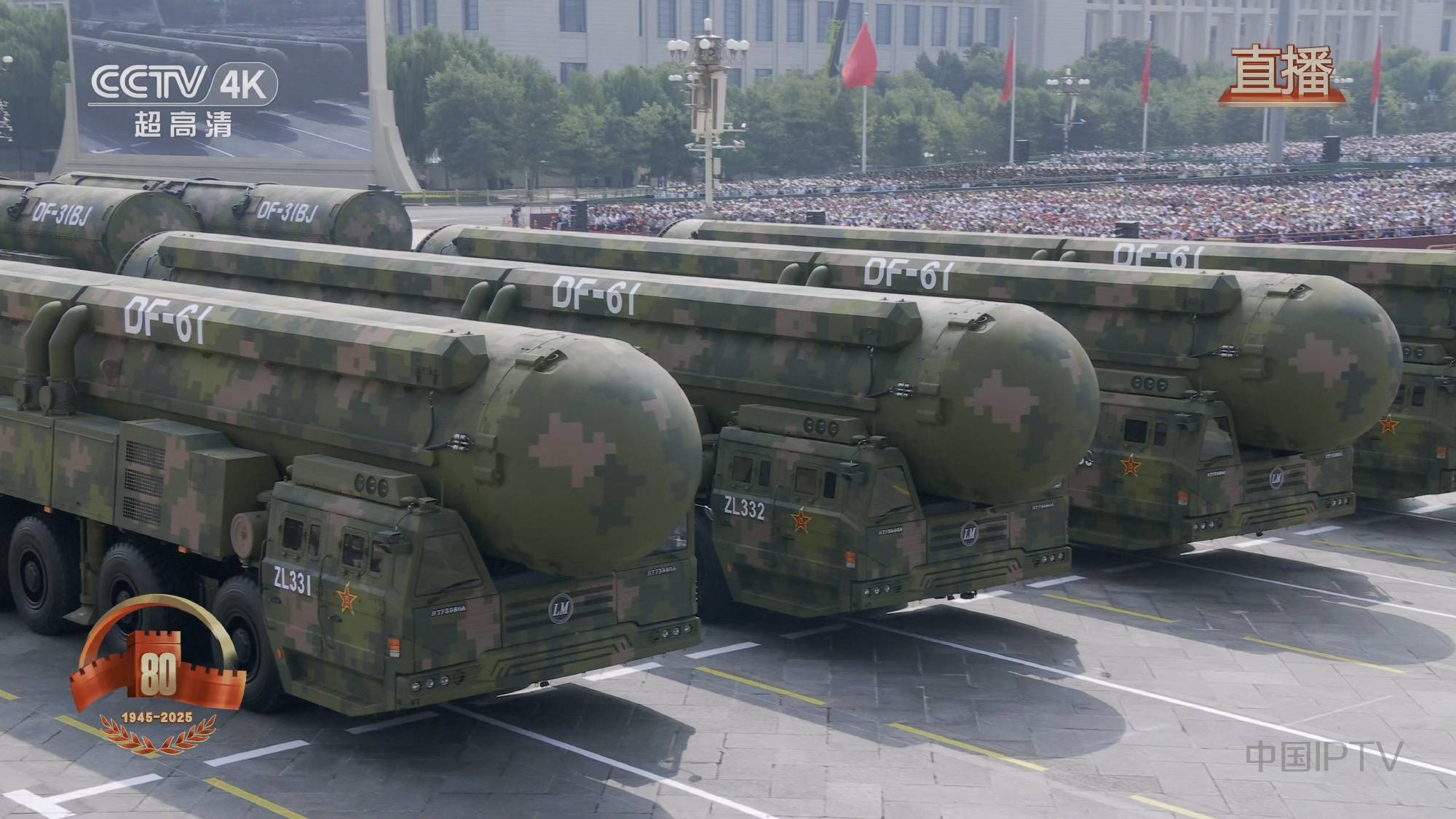 东风-61实现环绕世界打击飞行？美媒：中国洲际导弹数量领跑全球