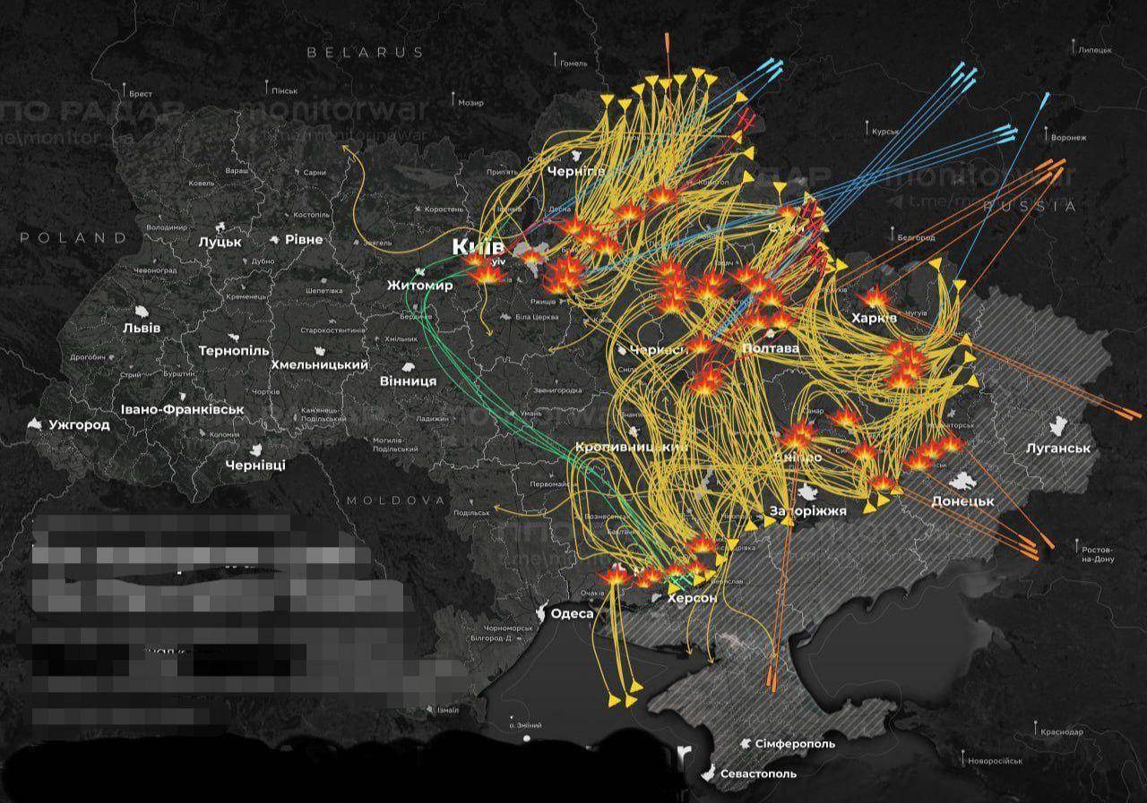 乌克兰全黑了！核打击前最后警告，俄军发射13枚“全球禁止”导弹
