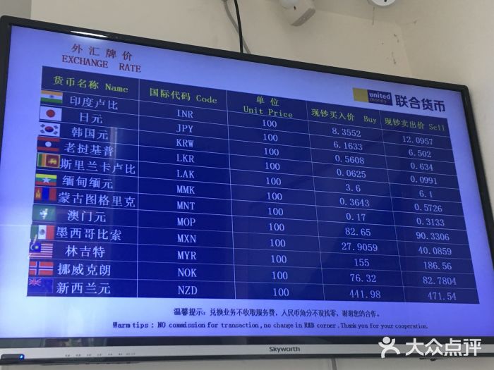 联合货币兑换(联合货币兑换汇率查询)